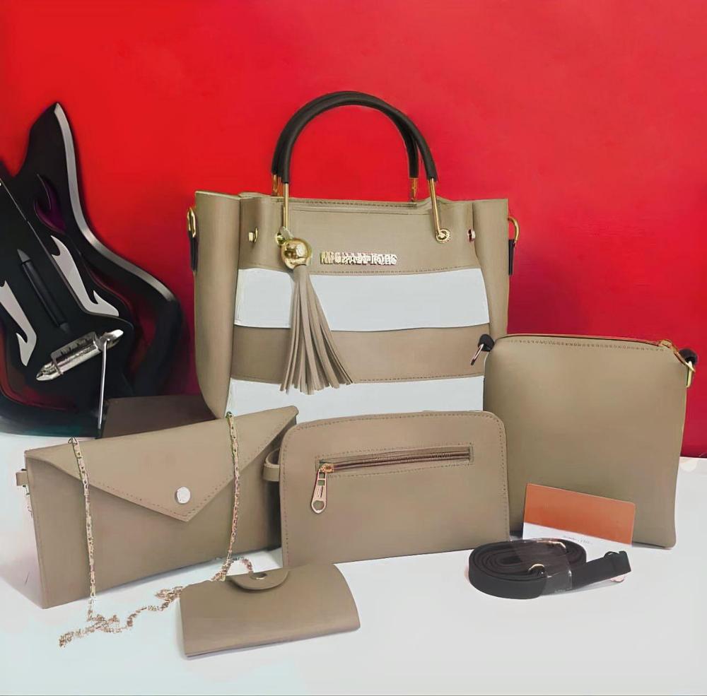 Girl's PU Leather Plain Shoulder Bag