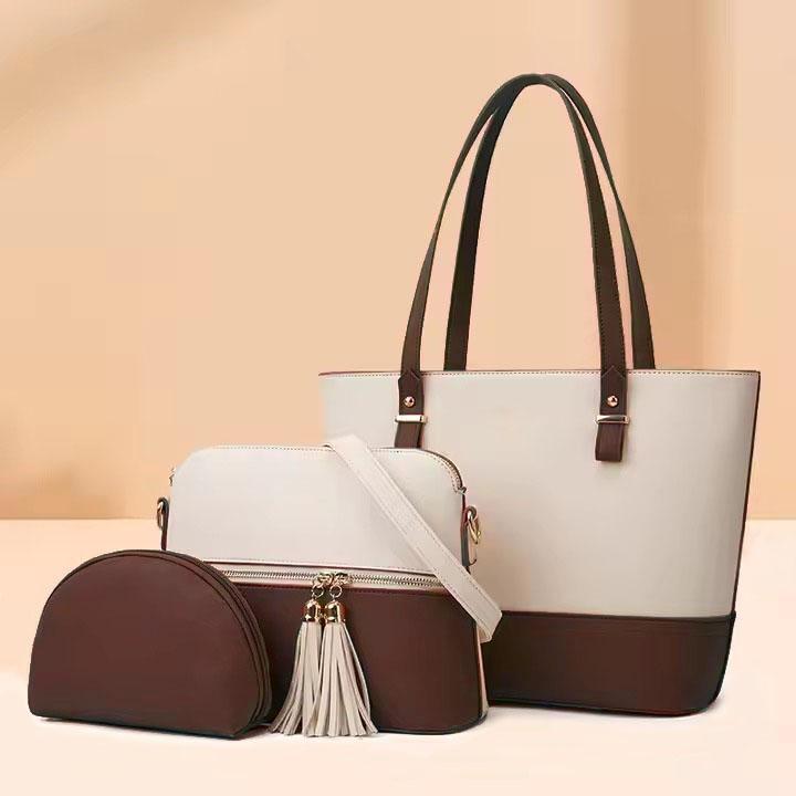 Women's PU Leather Textured Hand Bag