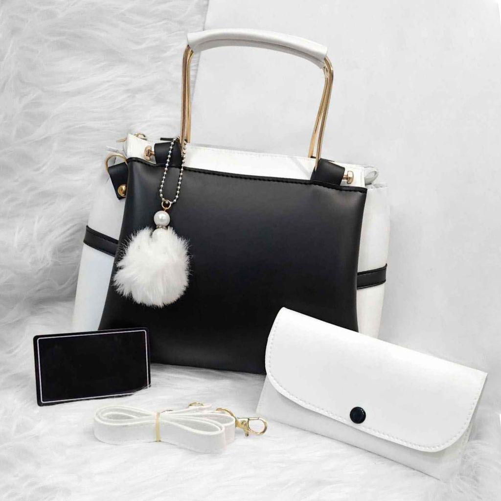 Girl's Rexine Plain Shoulder Bag