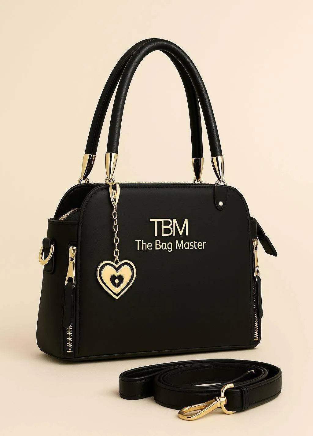 Women's PU Leather Plain Hand Bag