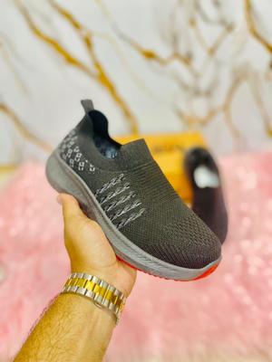 Women's Fabric Joggers for Running - 1 Pcs in Grey