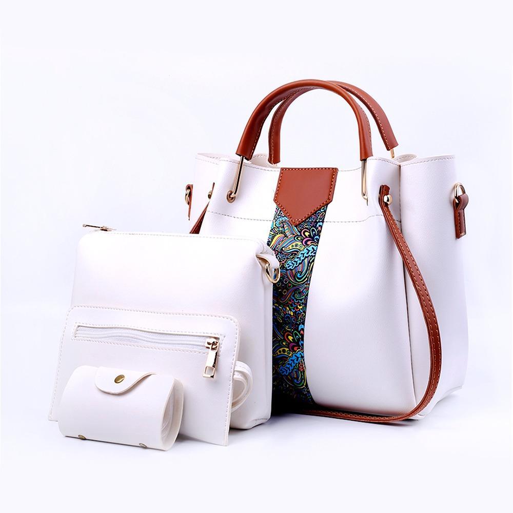 Women's Royal PU Leather Shoulder Bag